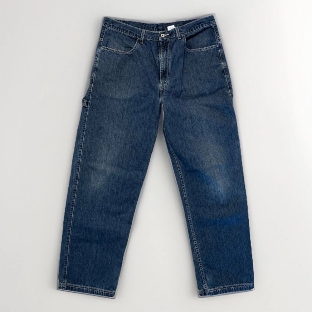 Vtg Levi’s Dry Goods 38x33 Mens Carpenter Jeans Wide Straight Leg Y2K 90s